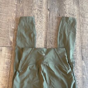 Women’s Lululemon Olive Leggings Size 4